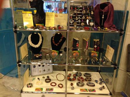 Vitrine&nbsp;in der Raiffeisen Bank